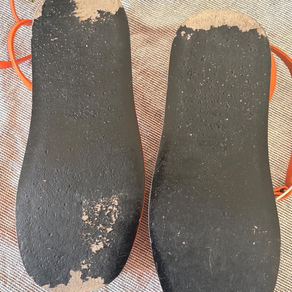 Elleme paris orange sandals - Picture 7 of 7